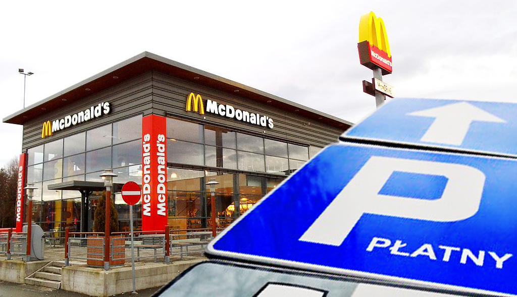 Nowe zasady w McDonalds. Nawet 95 złotych za parkowanie pod ich restauracjami