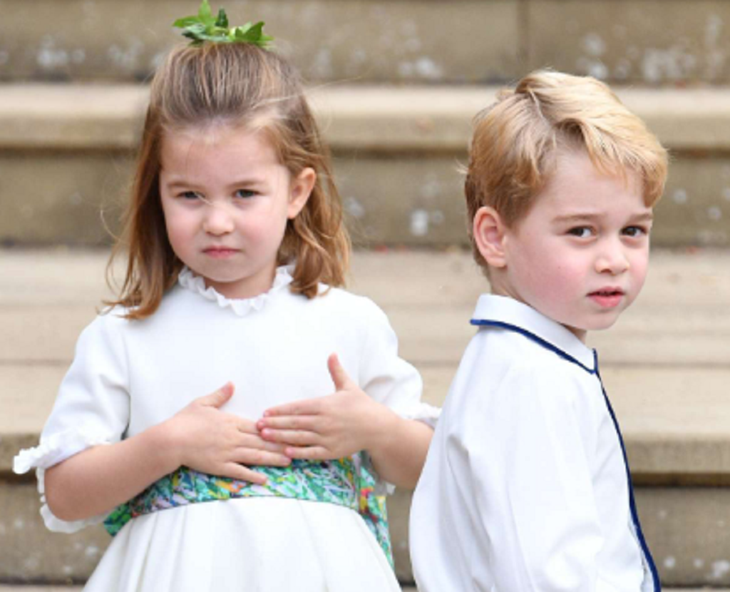 Książę George i księżniczka Charlotte skradli całą uroczystość! Wszyscy patrzyli tylko na nich