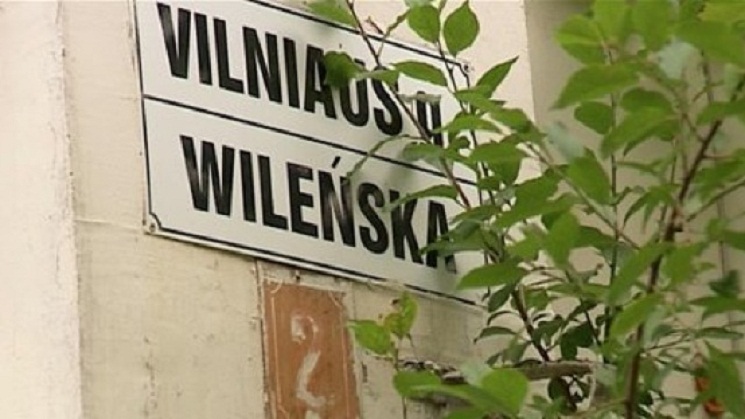 Litwa: Koniec sporu o dwujęzyczne tablice z nazwami ulic