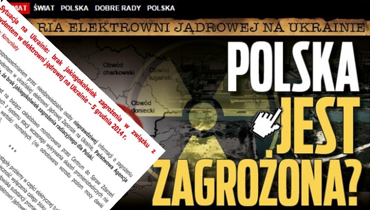 Panika po awarii w ukraińskiej elektrowni. Komunikat Państwowej Agencji Atomistyki