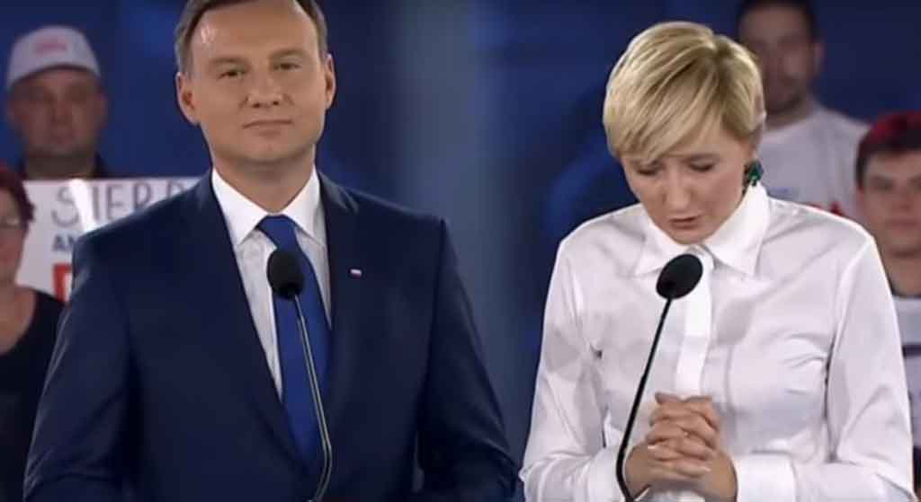 Agaty Dudy i Andrzeja nie było w domu. W ich bloku rozpętało się istne piekło