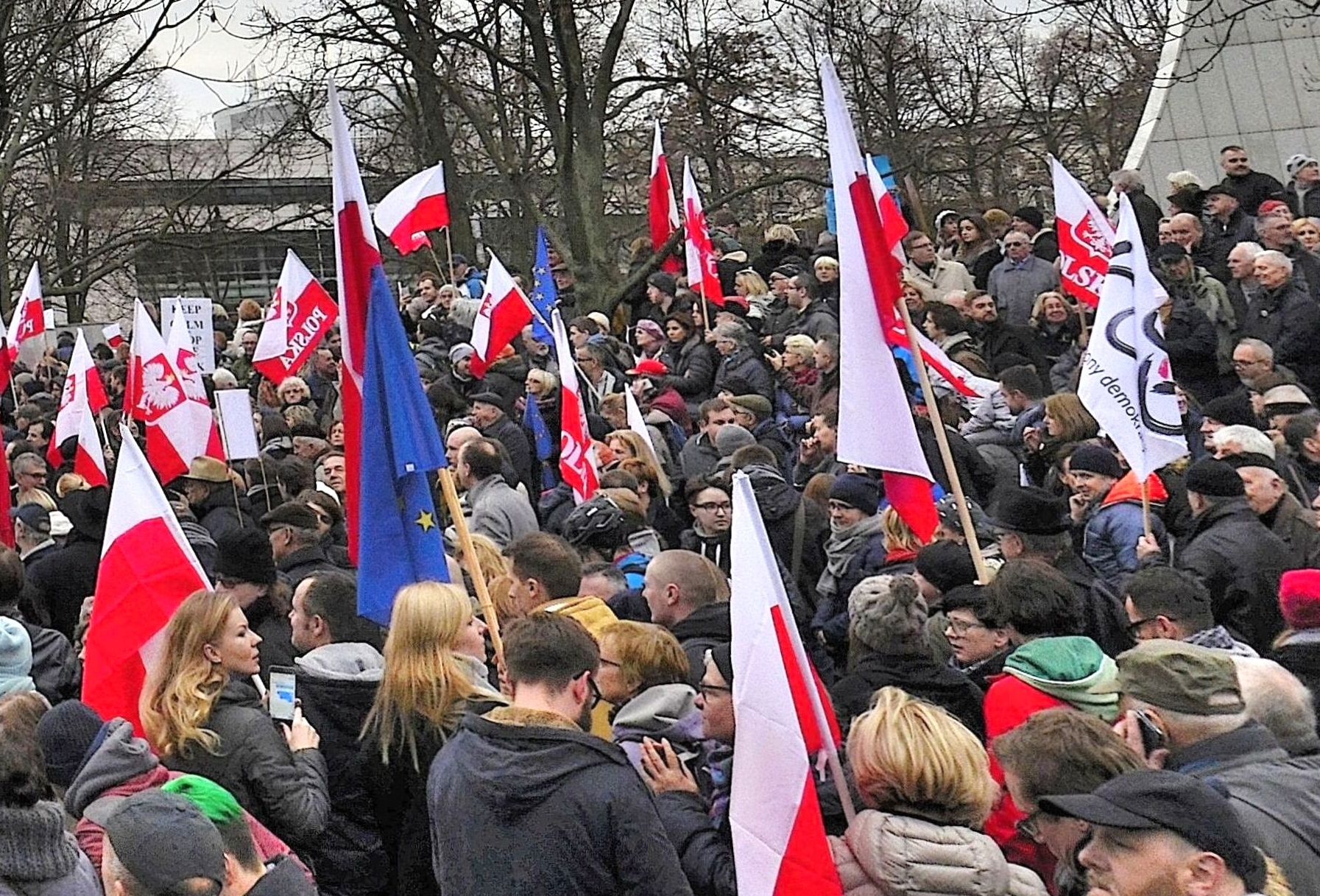 KOD zarabia na demonstracjach tysiące złotych