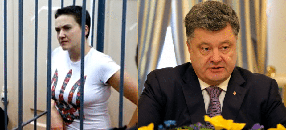 Poroszenko obiecał odzyskanie Donbasu. Partia chce go wydać Rosji za pilotkę
