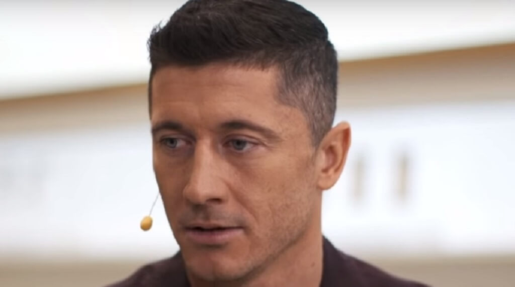 Zdębiejecie. Lewandowski wygląda teraz jak Adam Małysz