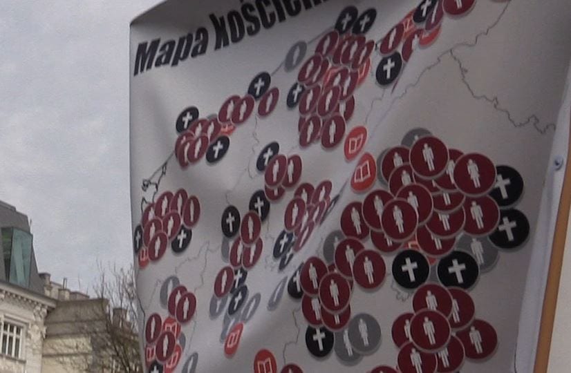 Trzęsienie w polskim kościele. Opublikowano nową mapę pedofilii