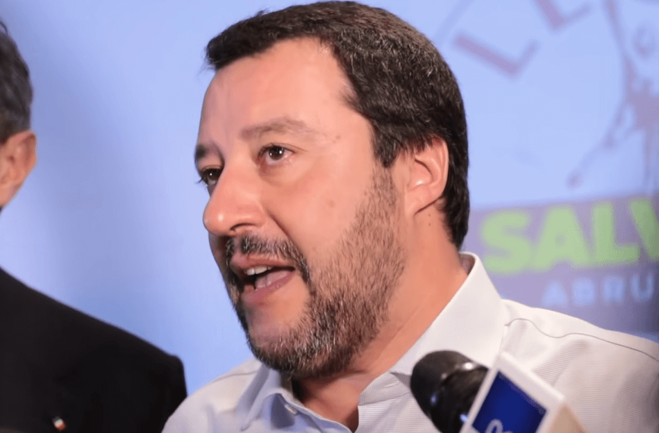Salvini z którym spotyka się Kaczyński to... "faszyzujący sojusznik Putina"?