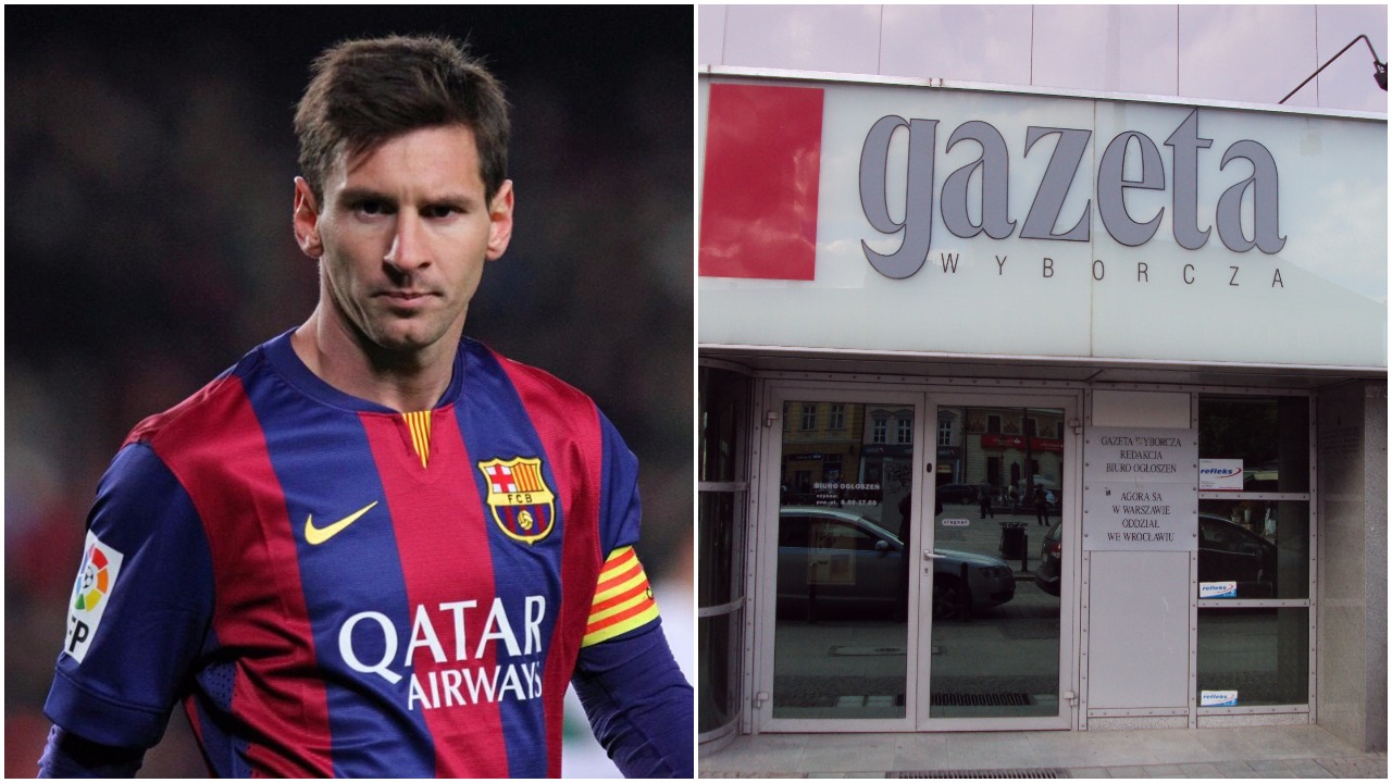 Messi pozywa Gazetę Wyborczą