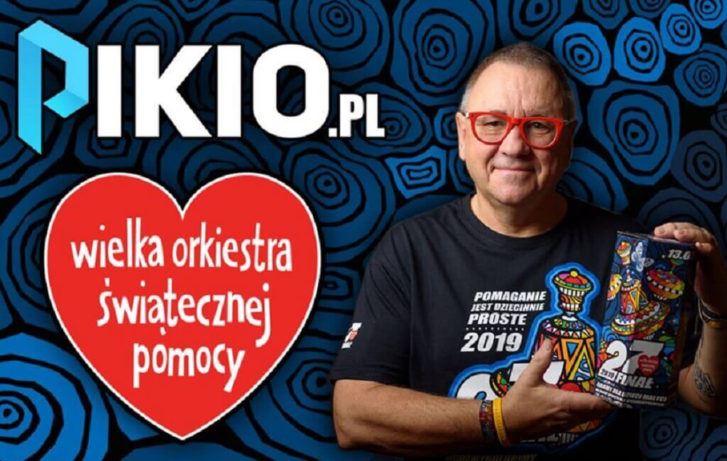 Pikio.pl przekazało 10 000 złotych na WOŚP! Zachęcamy wszystkich do wspierania Orkiestry
