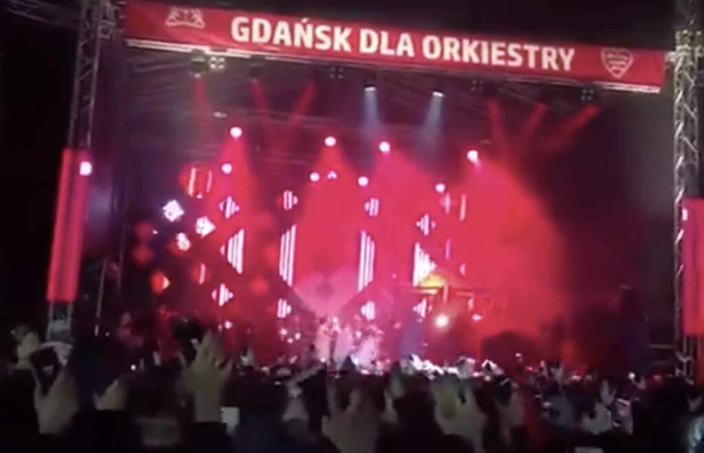 ZAMACH na finale WOŚP! Krew na scenie, ludzie w szoku