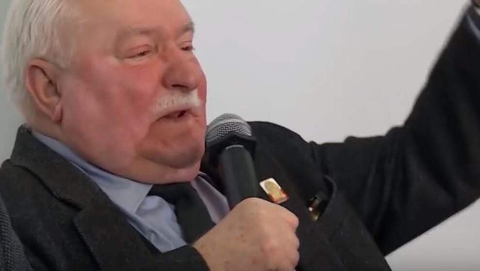 Lech Wałęsa zdenerwował się po pytaniu o Kaczyńskiego. Trochę go poniosło
