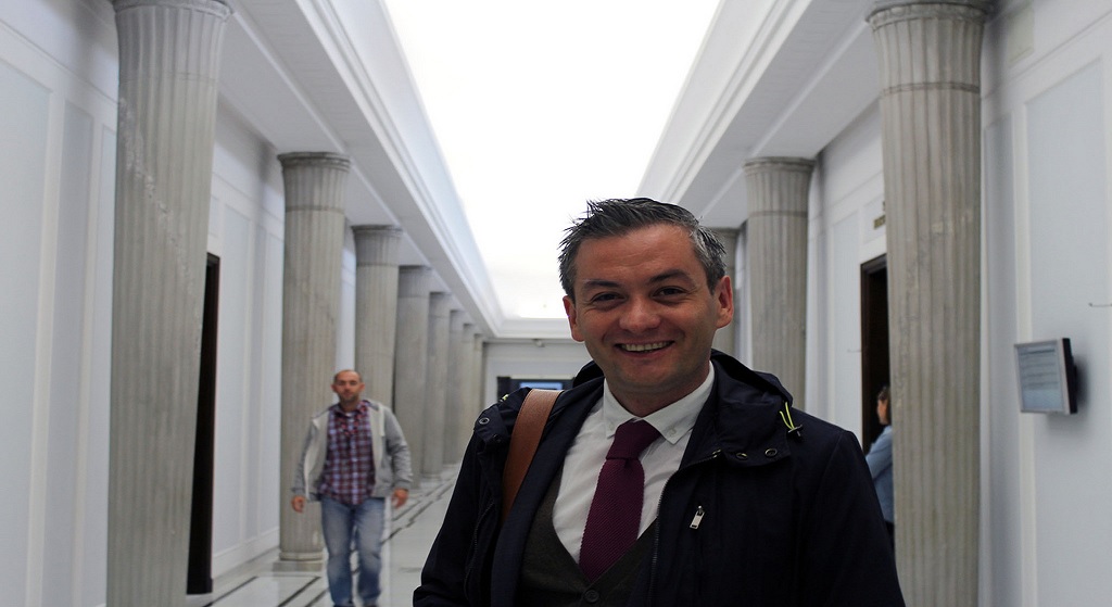 Hołdys o Biedroniu: "Z chęcią przyjąłby tekę ministra w rządzie PiS"