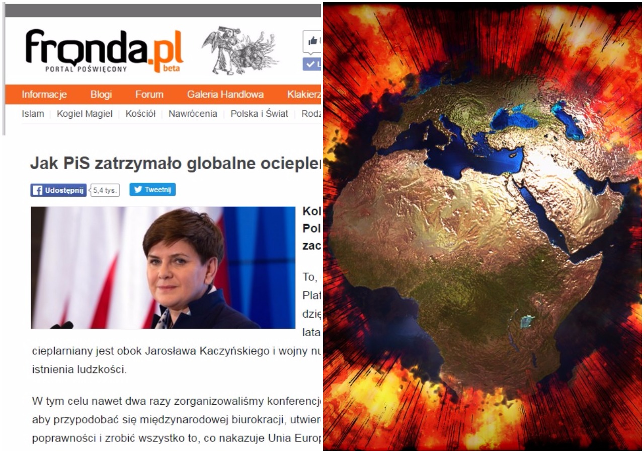 Fronda: "PiS zatrzymało globalne ocieplenie. To kolejny sukces rządu"