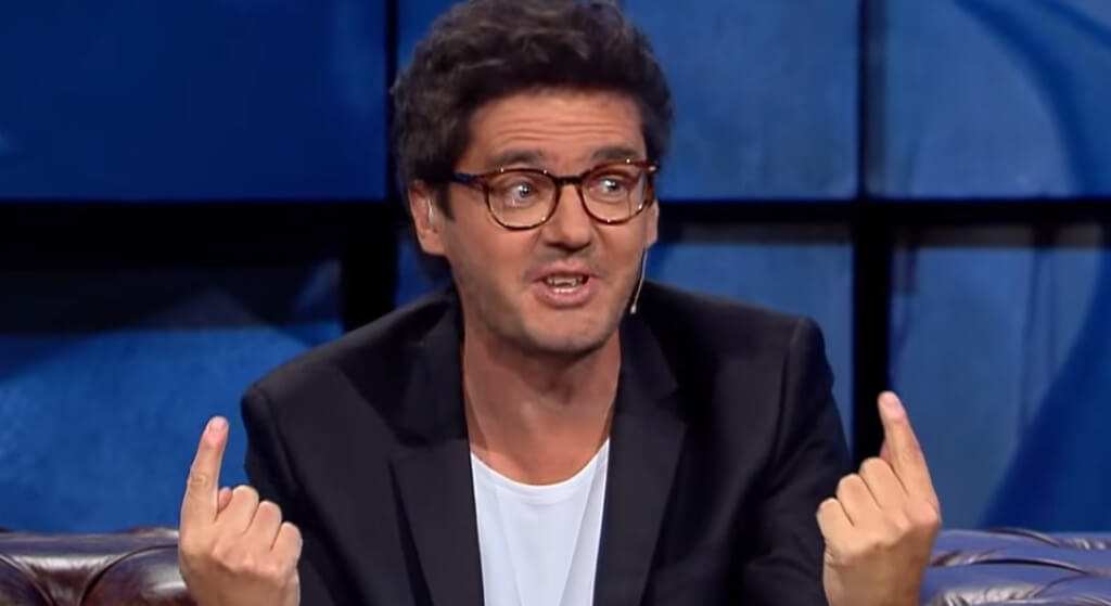 Wojewódzki ze zdjęciami Biedronia i Piróga. Jego komentarz o lodach nie pozostawia wiele wyobraźni