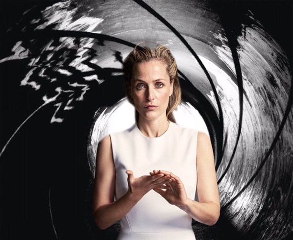 Następny Bond kobietą? Gillian Anderson wygrała plebiscyt