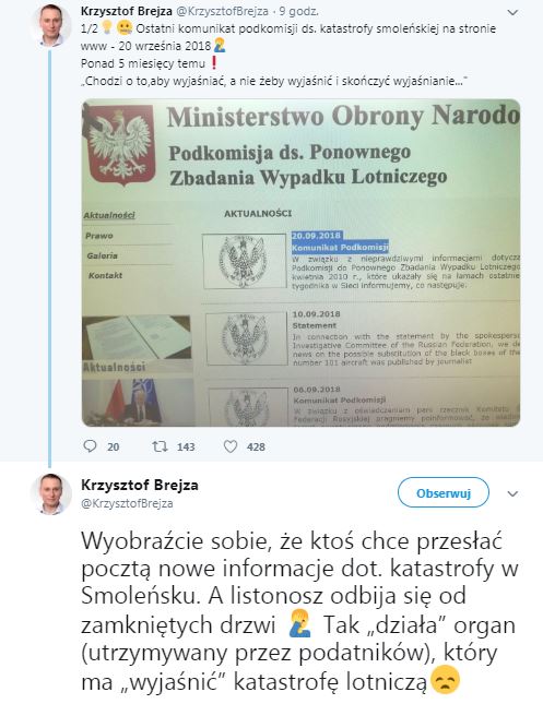 PiS znowu ma kłopoty. Chcą zamieść pod dywan wyniki podkomisji smoleńskiej?