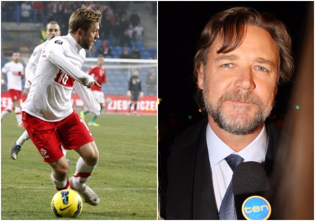 Russell Crowe znowu z nami! Kibicuje w sieci