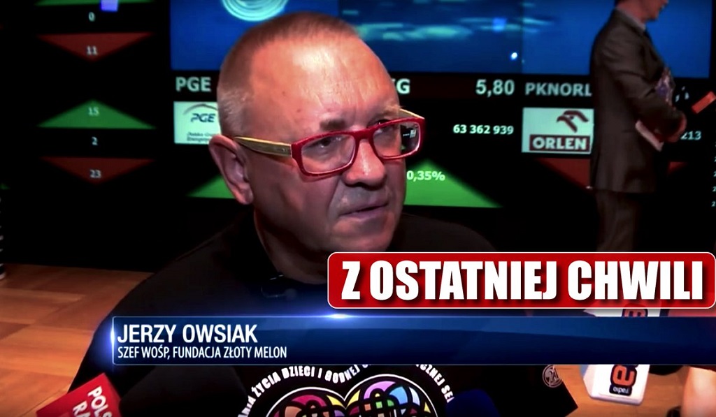 Po miesiącach milczenia Owsiak powiedział, na co pójdą pieniądze z Ostatniej Puszki Pawła Adamowicza