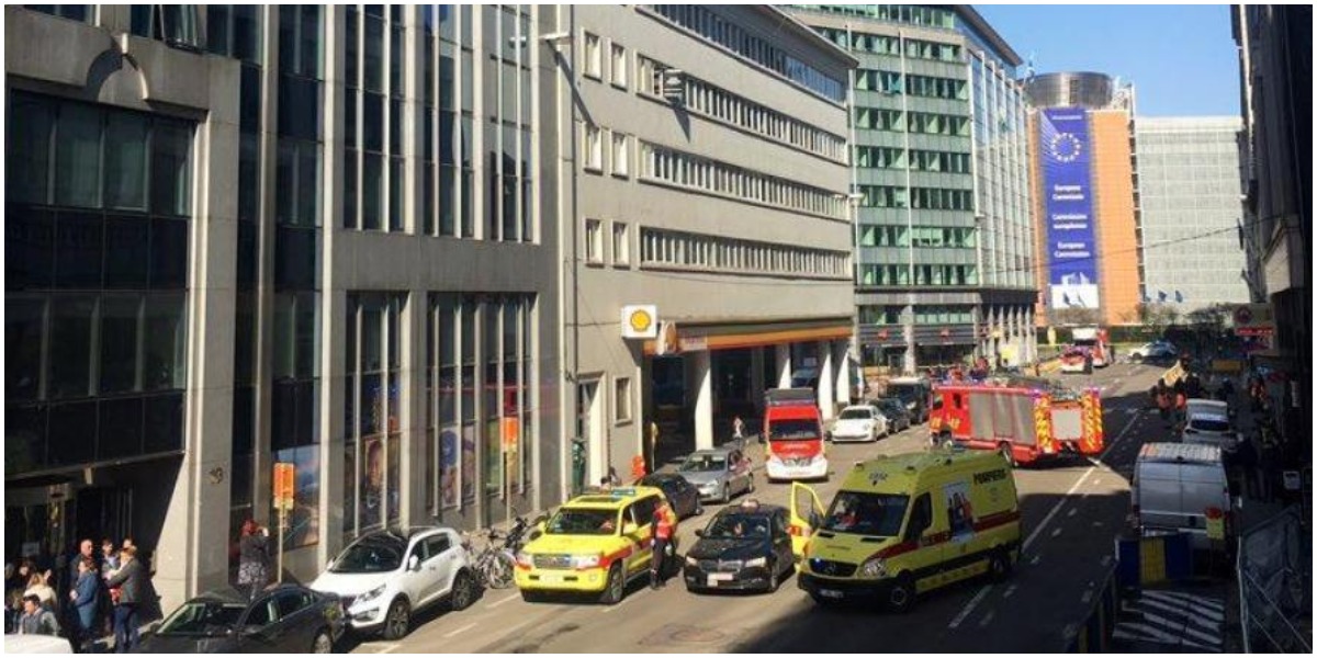 Alarm bombowy w Brukseli. Ewakuowano kilkadziesiąt osób