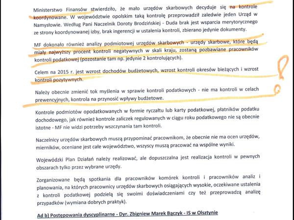 Ministerstwo do urzędów skarbowych: "Albo wpływy, albo zwolnienia"