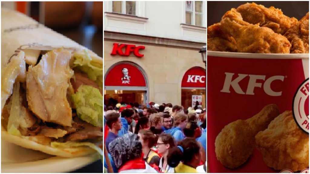 Na ŚDM tylko KFC i kebaby? Nieprawda, choć pielgrzymi wolą te fast foody od polskiej kuchni