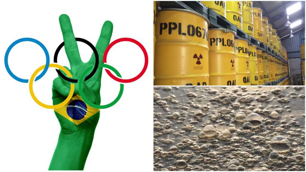 Problemy igrzysk w Rio: Woda w mieście już zakaża, a ISIS chce użyć brudnej bomby