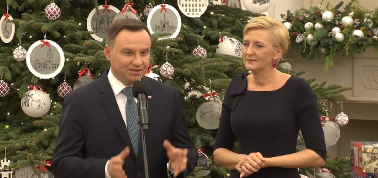 Mamy zdjęcia i nagranie z urodzin Agaty Dudy. Największe wrażenie robi jej tort