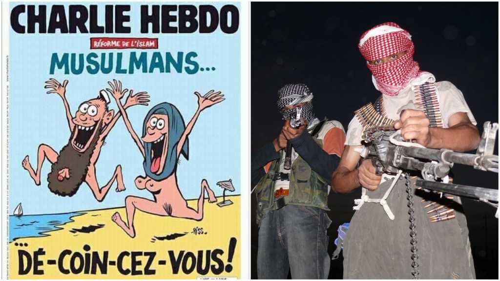 Charlie Hebdo prowokuje nagimi muzułmanami na okładce. Dziennikarze skarżą się na pogróżki