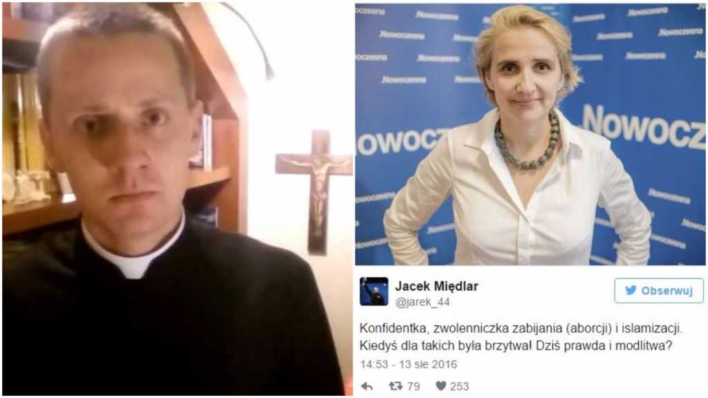 Posłanka Nowoczesnej idzie na wojnę z ks. Międlarem. Będzie się działo?