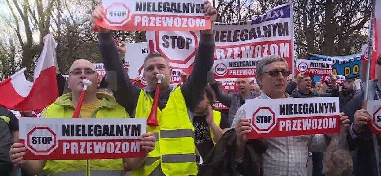 Kolejny strajk w ciągu kilku dni. Po nauczycielach i rolnikach - przyszedł czas na taksówkarzy