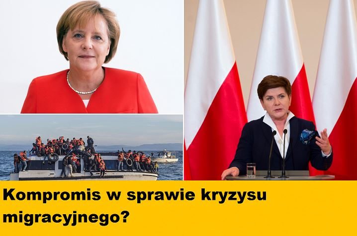 Oto propozycja Polski dla Niemiec i V4 ws. kryzysu migracyjnego. Szydło: "To kompromis"