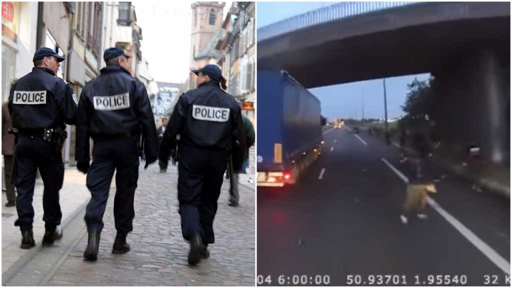 Niepokojący film polskiego kierowcy z Calais