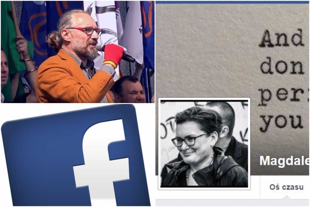 Kijowski nie może uwierzyć: "Facebook zablokował moją żonę, Błaszczak tego chciał"