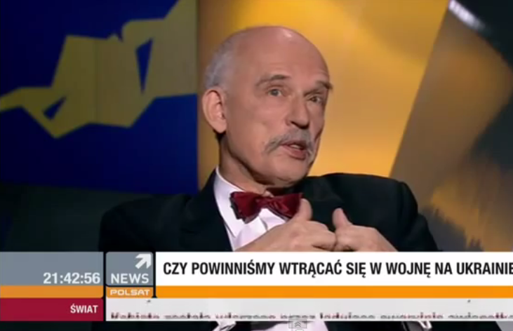 Korwin-Mikke: To nasi ludzie strzelali na Majdanie
