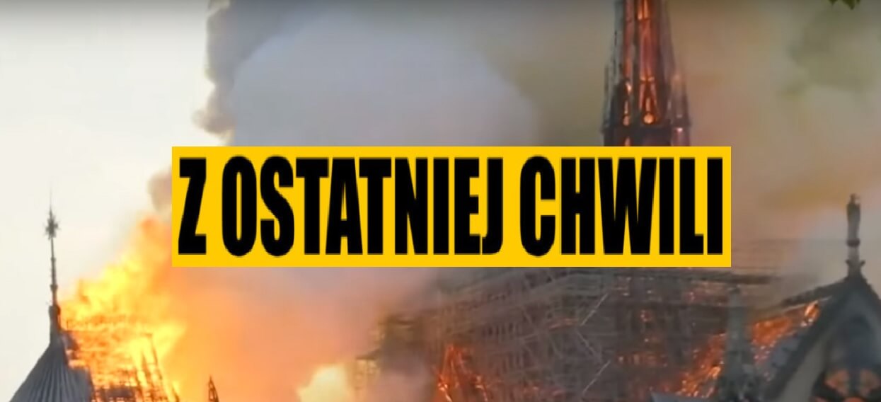 Kolejny pożar. Znowu w Polsce, dym widać z 30 kilometrów