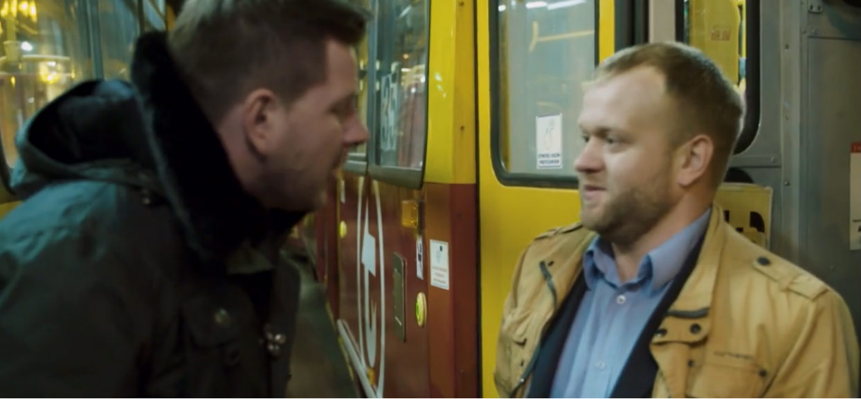 Chajzer, Rusin i Kalczyńska wywołali wielkie zamieszenia w tramwaju. Wszystko pod publiczkę?