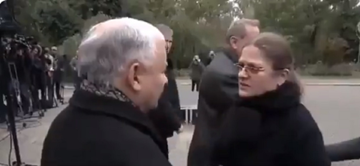 Odkopali stare nagranie z nachalną wobec Jarosława Kaczyńskiego Krystyną Pawłowicz. Film hitem sieci