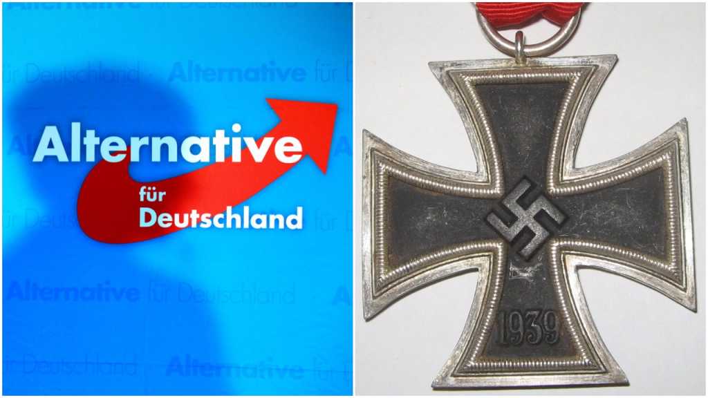 Czołowy polityk AfD sprzedaje nazistowskie ordery ze swastykami