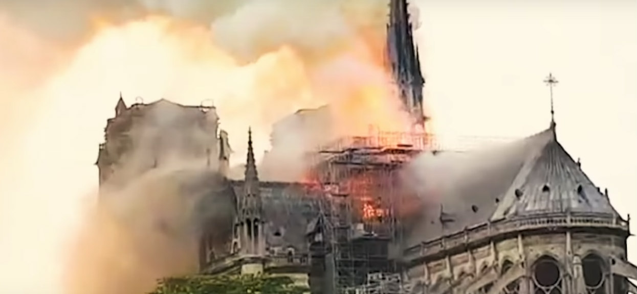Gest 9-latki po pożarze Notre Dame przywraca wiarę w ludzi. Cudowna dziewczynka