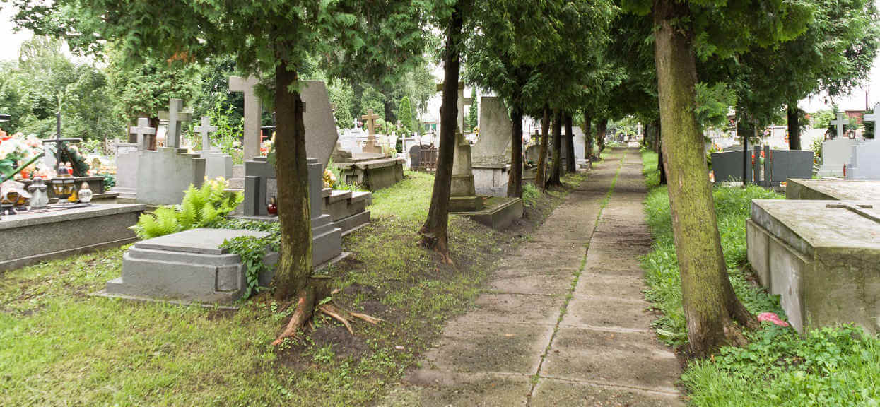 Zamarliśmy. Na cmentarzu znaleziono pudełko z przerażającą zawartością