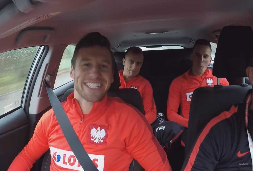 Burza w sieci po filmie z udziałem polskich piłkarzy (video)