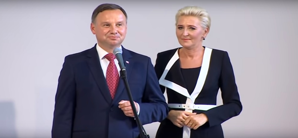 Agata Duda pieszczotliwie nazwana przez męża. Wpis Andrzeja Dudy rozpętał burzę w sieci