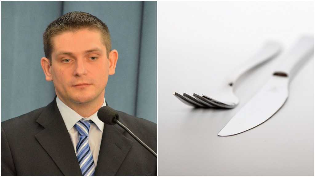 Zastępca Macierewicza ostro o Francuzach: "Oni uczyli się od nas jeść widelcem"
