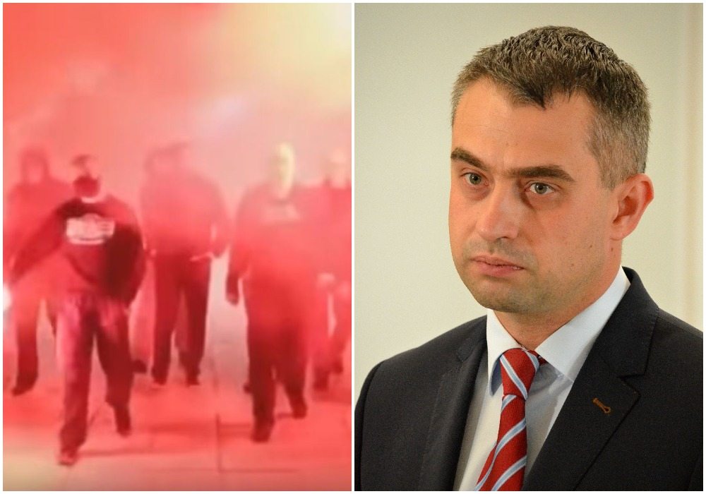 Polityk SLD opisał swój lot samolotem z agresywnymi kibicami Legii. "Trzeba Cię wyczyścić od tyłu to zrozumiesz"