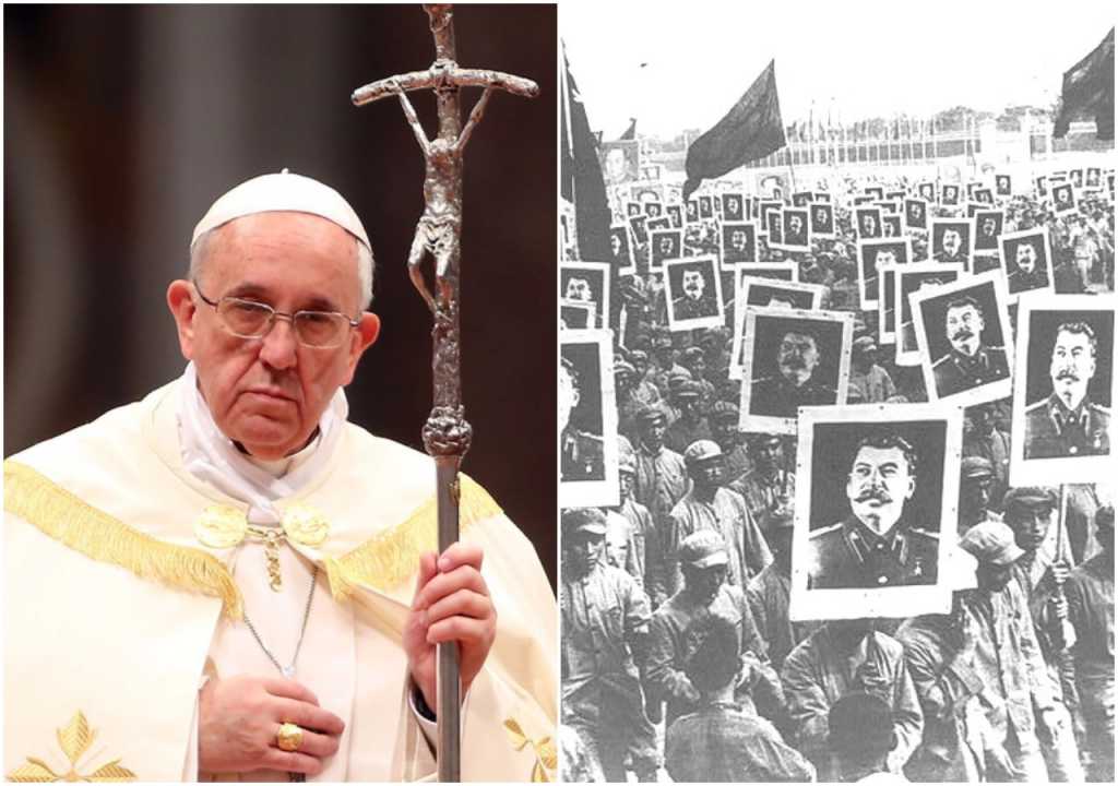 Papież Franciszek: To komuniści myślą jak prawdziwi chrześcijanie