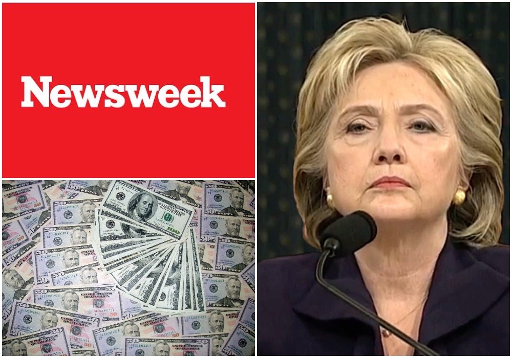Głupia wpadka Newsweeka. Byli pewni zwycięstwa Clinton przez co stracili ogromne pieniądze