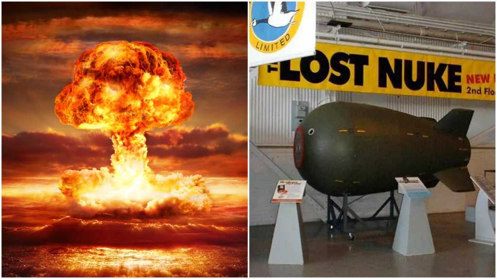 Nurek znalazł zgubioną 66 lat temu bombę atomową. Myślał, że to UFO