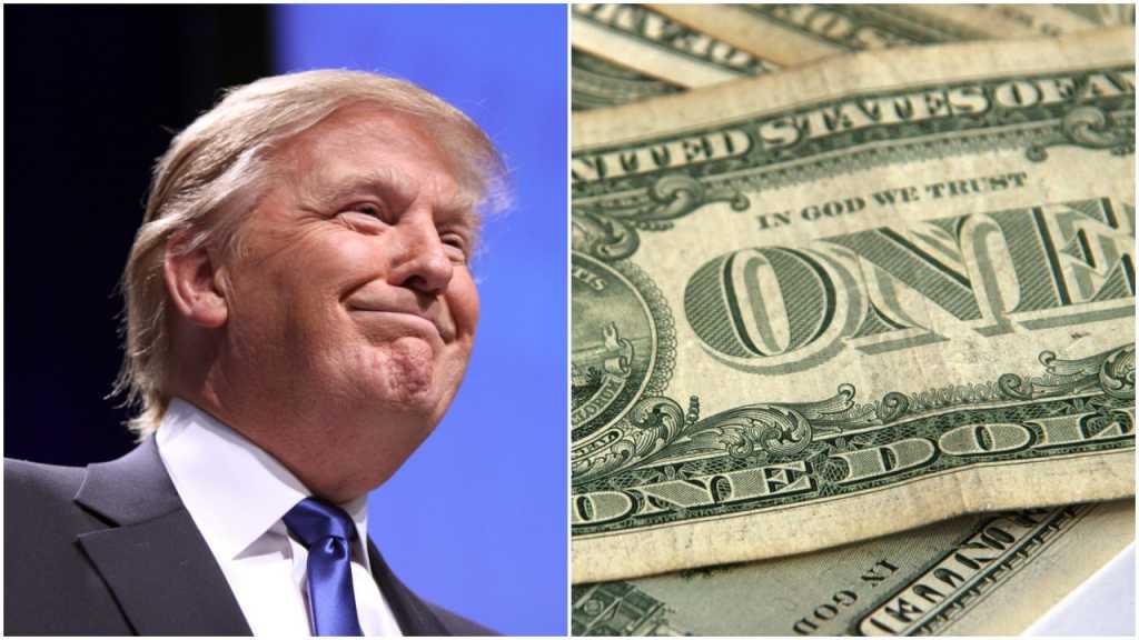 Trump o wypłacie prezydenta: "To nic wielkiego. Nie biorę jej"