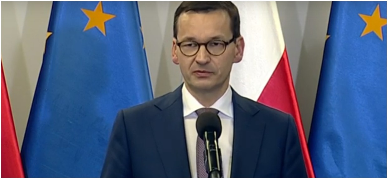 UE sfinansowało budowę zbiornika retencyjnego. Morawiecki twierdzi, że to z środków krajowych