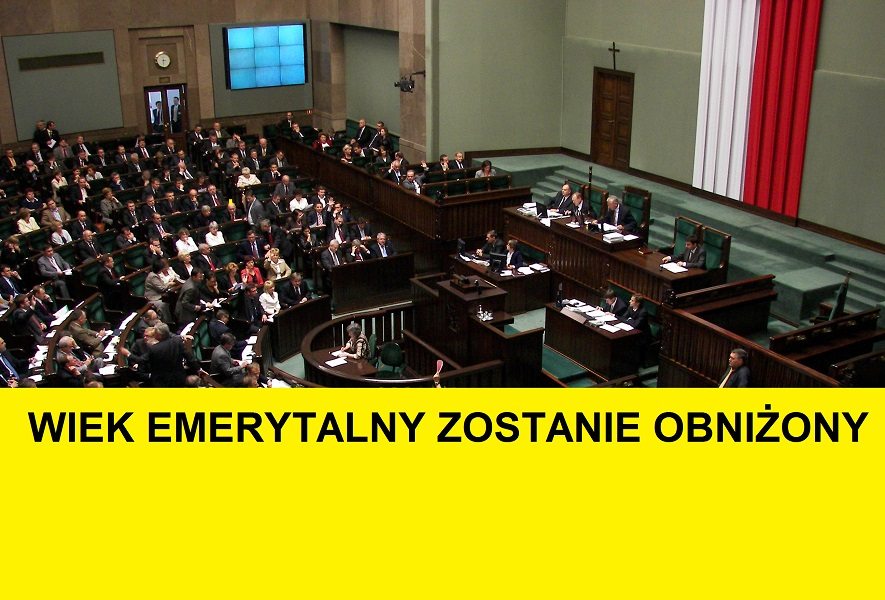 PILNE: Wiek emerytalny zostanie obniżony. Sejm przegłosował prezydencką ustawę