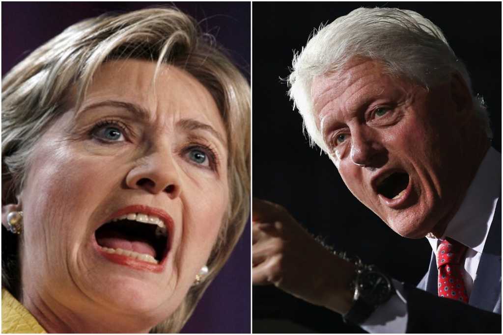 Dzika awantura w domu Clintonów. Furia Billa, wyrzucił telefon z dachu